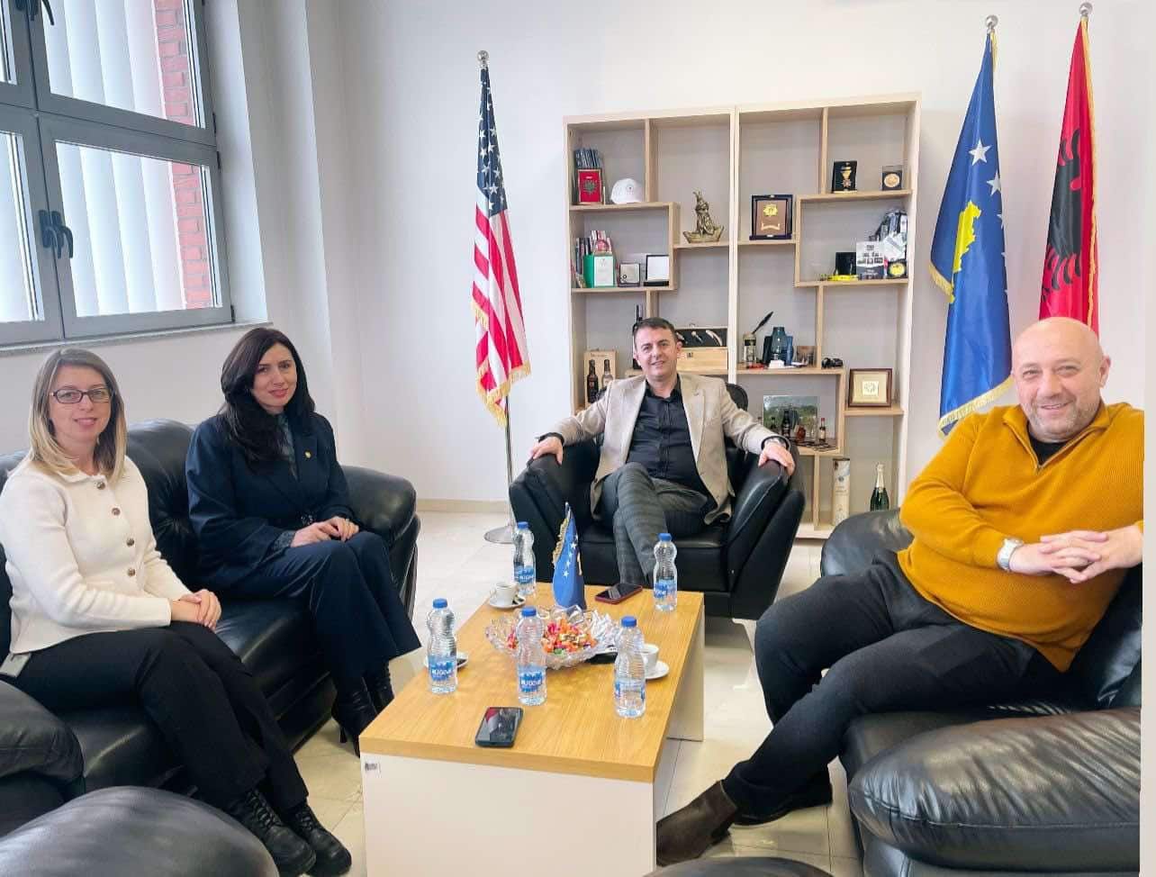 AGJENCIA E KOSOVËS PËR FORENZIKË PRITI NË VIZITË ZNJ. LULJETA ISMAJLUKAJ