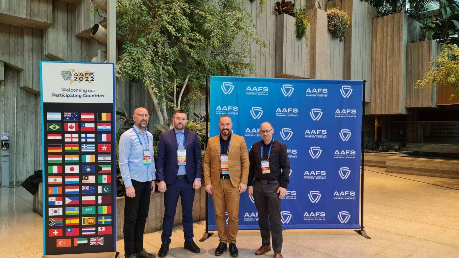 DELEGATION OF KOSOVO FORENSIC AGENCY IS STAYING FOR OFFICIAL VISIT IN US