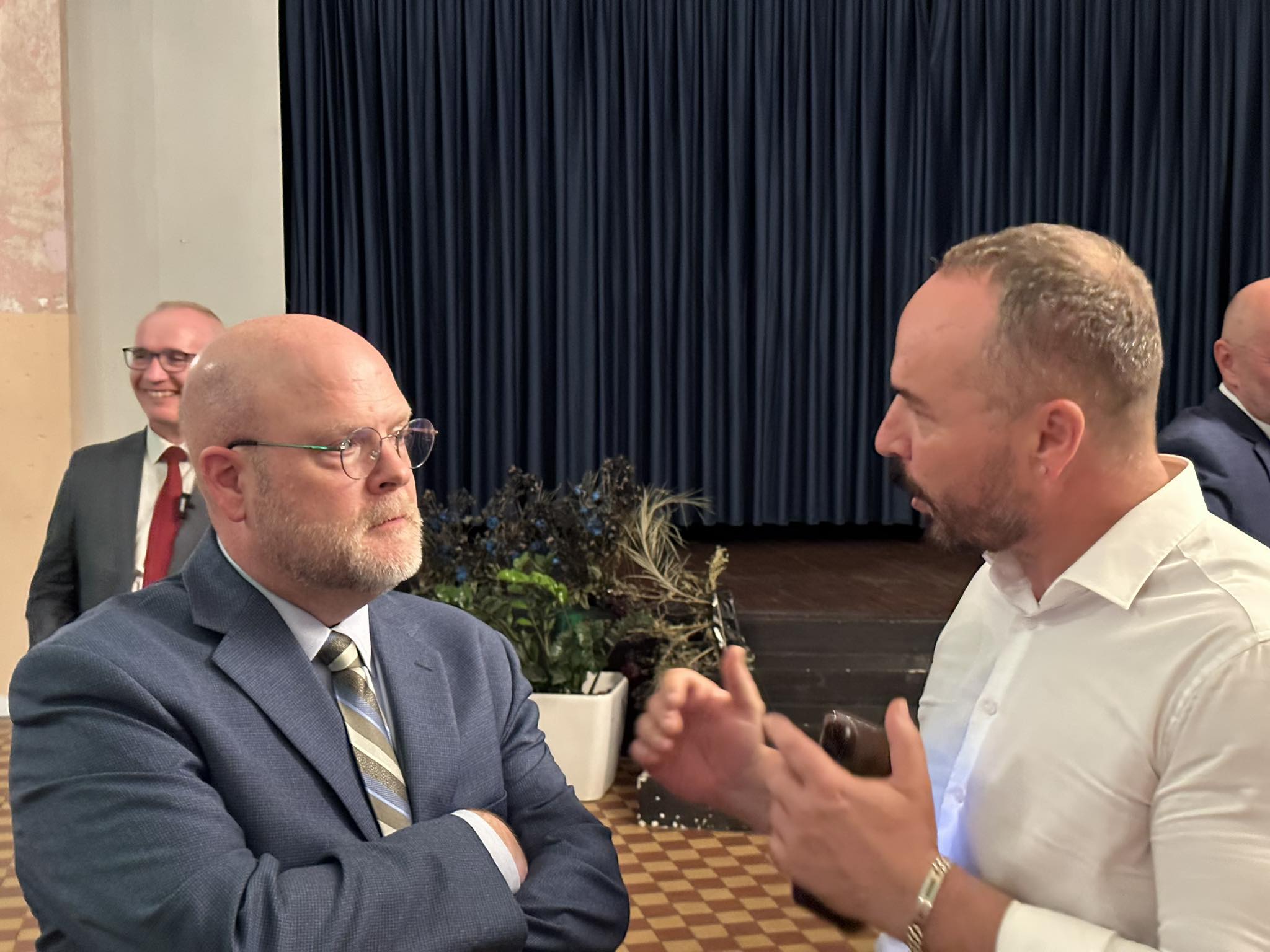 THE EXECUTIVE HEAD OF THE KOSOVO FORENSICS AGENCY ATTENDED THE RECEPTION ORGANIZED BY THE INL-AMERICAN EMBASSY