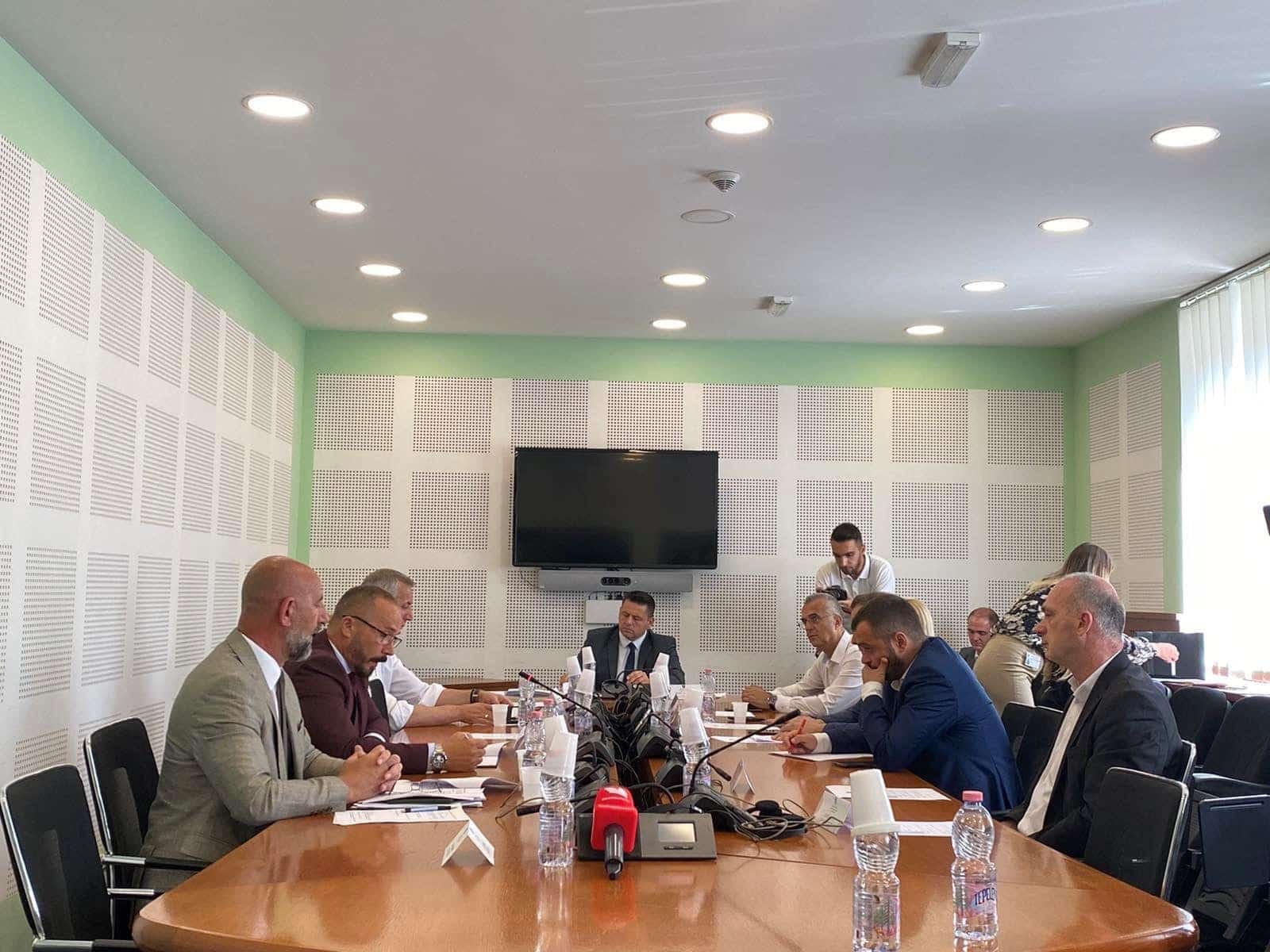 EXECUTIVE CHIEF DR. BLERIM OLLURI REPORTED TO THE COMMISSION FOR SECURITY AND DEFENSE ISSUES